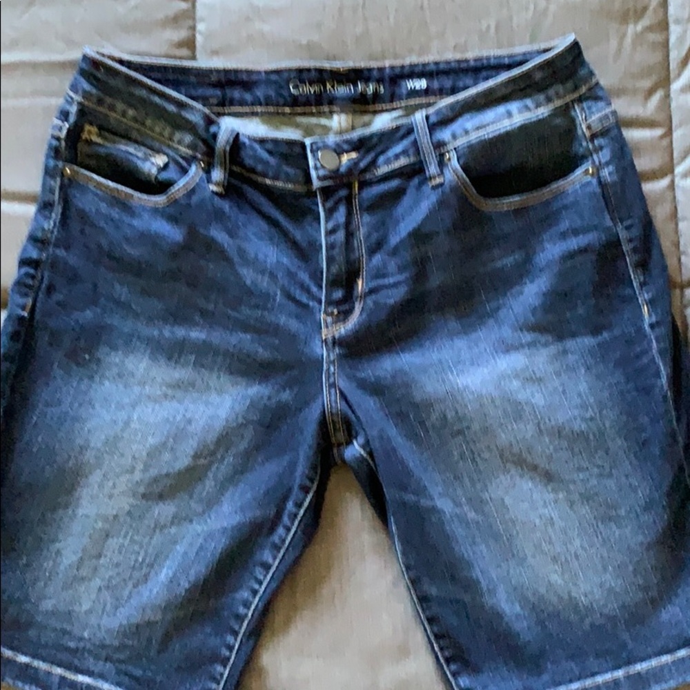 Calvin Klein Jean shorts size 28 waist